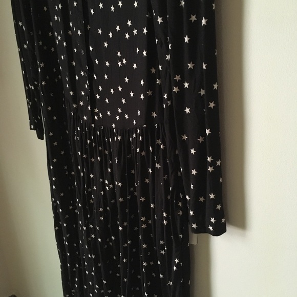Vintage star print drop waist dress sz 4/6 - Picture 9 of 17